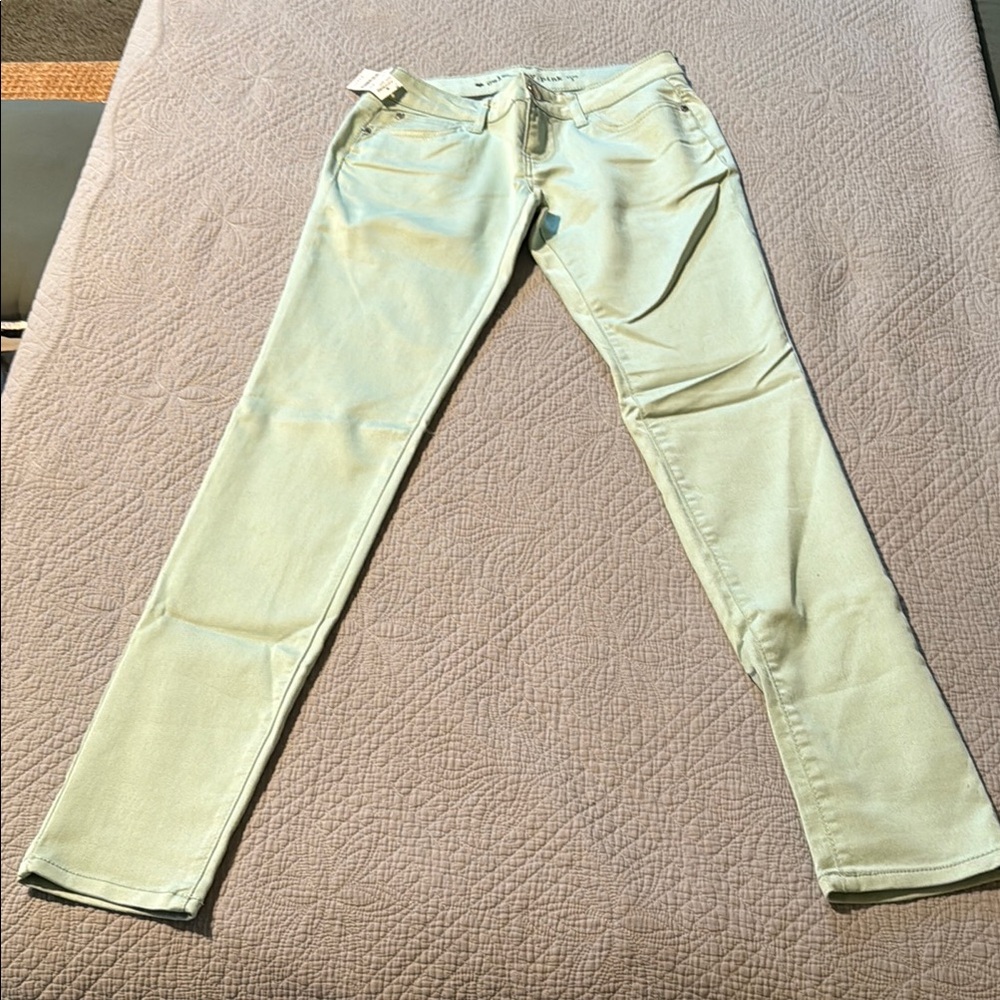 Mint Green Skinny Jeans
New, never worn